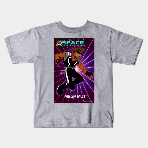 The Space Safarians- Mega Mutt Kids T-Shirt by DocNebula